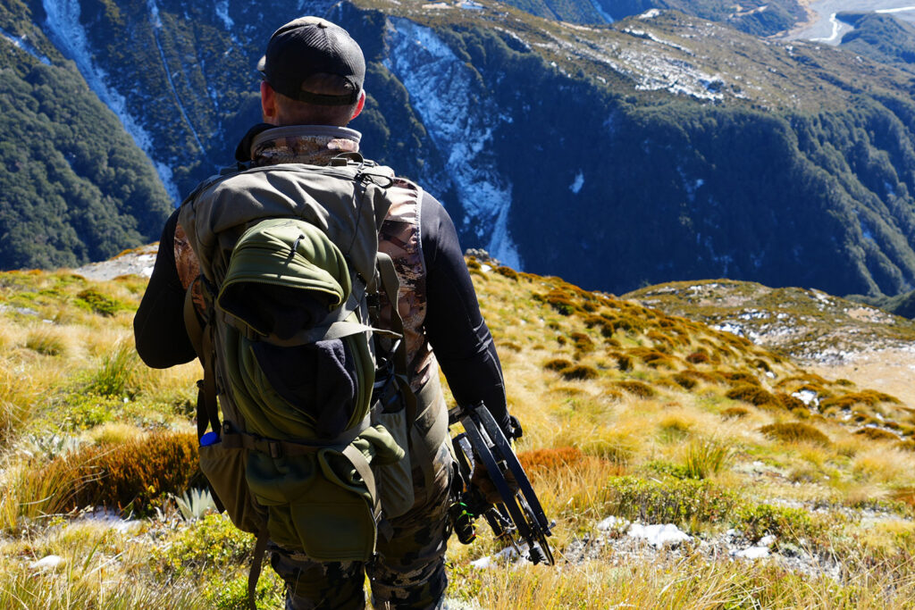 Bowhunting in New Zealand - Man Hunting With Bow